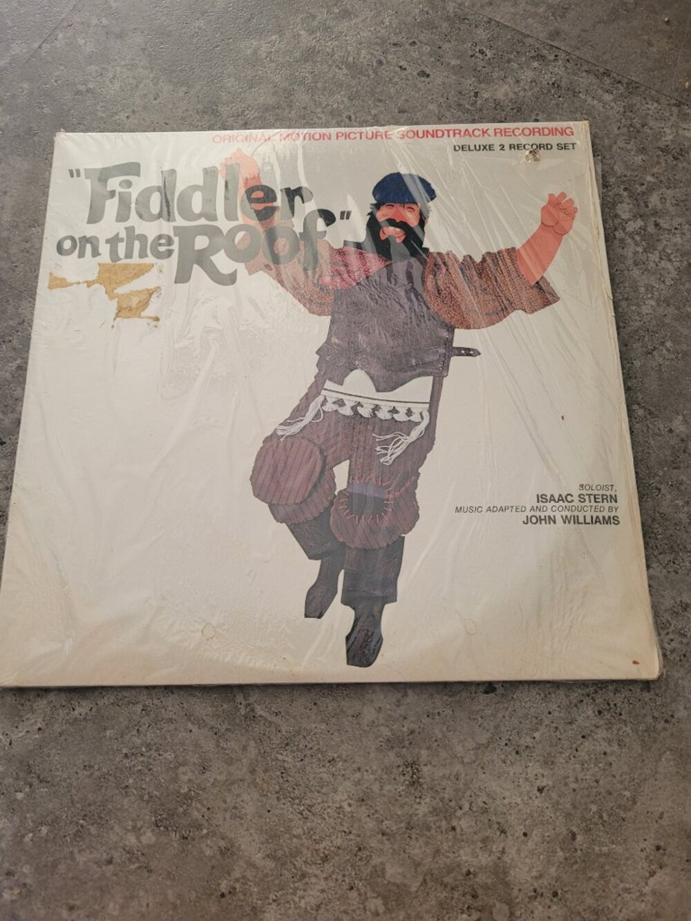 Fiddler on the Roof Original Cast Recording Vinyl LP Musical Soundtrack Record